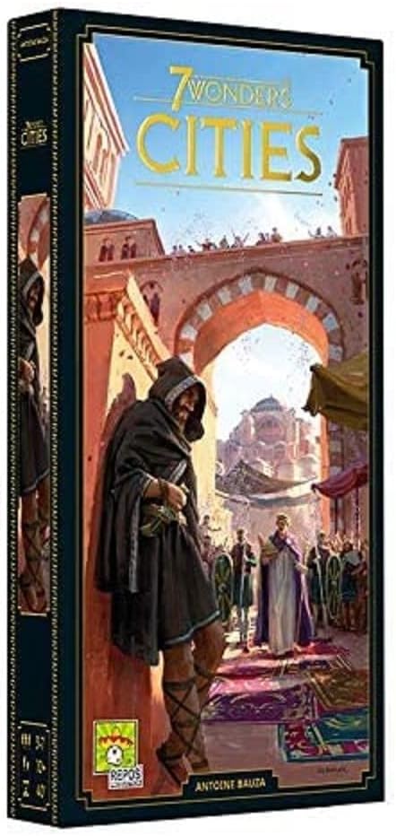 Asmodee 7 Wonders Duel, Core Game, Connoisseur Game, Strategi Game, 2 Players, Ages 10+, 30 Minutes, German