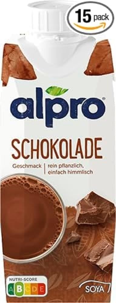 Alpro Chokolade Sojadrik - Vegansk, Laktosefri, Glutenfri