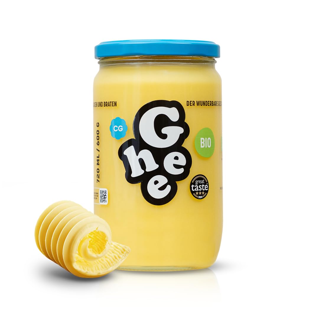 Ghee Butter BIO 600 g - Ideel til stegning og bagning laktosefri