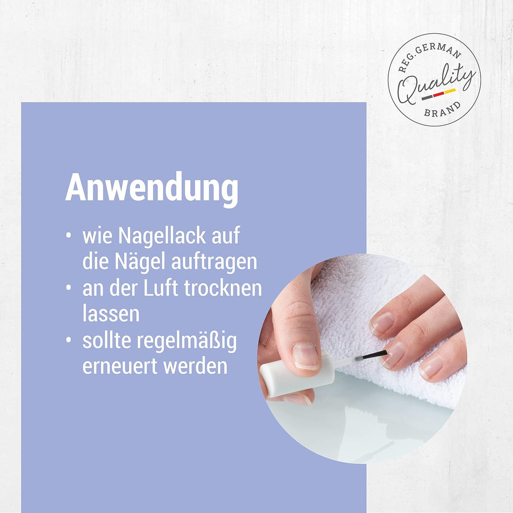 TITANIA Anti-Redness Neglelak (10ml) • Neglebidende neglelak • Forebyggelse af neglebidning • Håndbeskyttelse til neglebidning • Forebyggelse af neglebidning