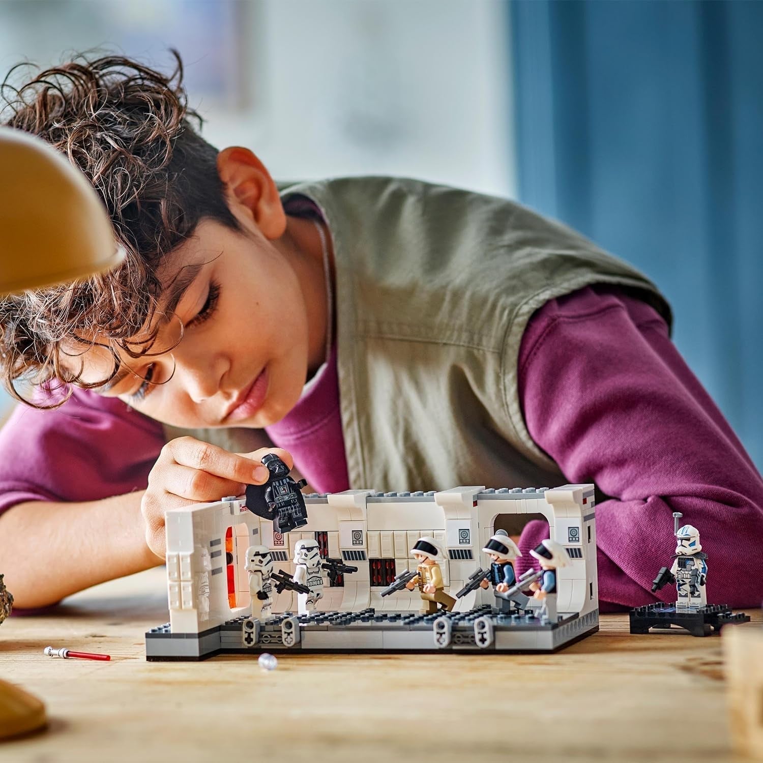 LEGO Star Wars Tantive IV Boarding, A New Hope Movie Building Legetøj, Fantasy-legesæt til samleobjekter, gaveidé til drenge og piger 8+ og samlere 75387 Byggesæt Beuche den LEGO-Store