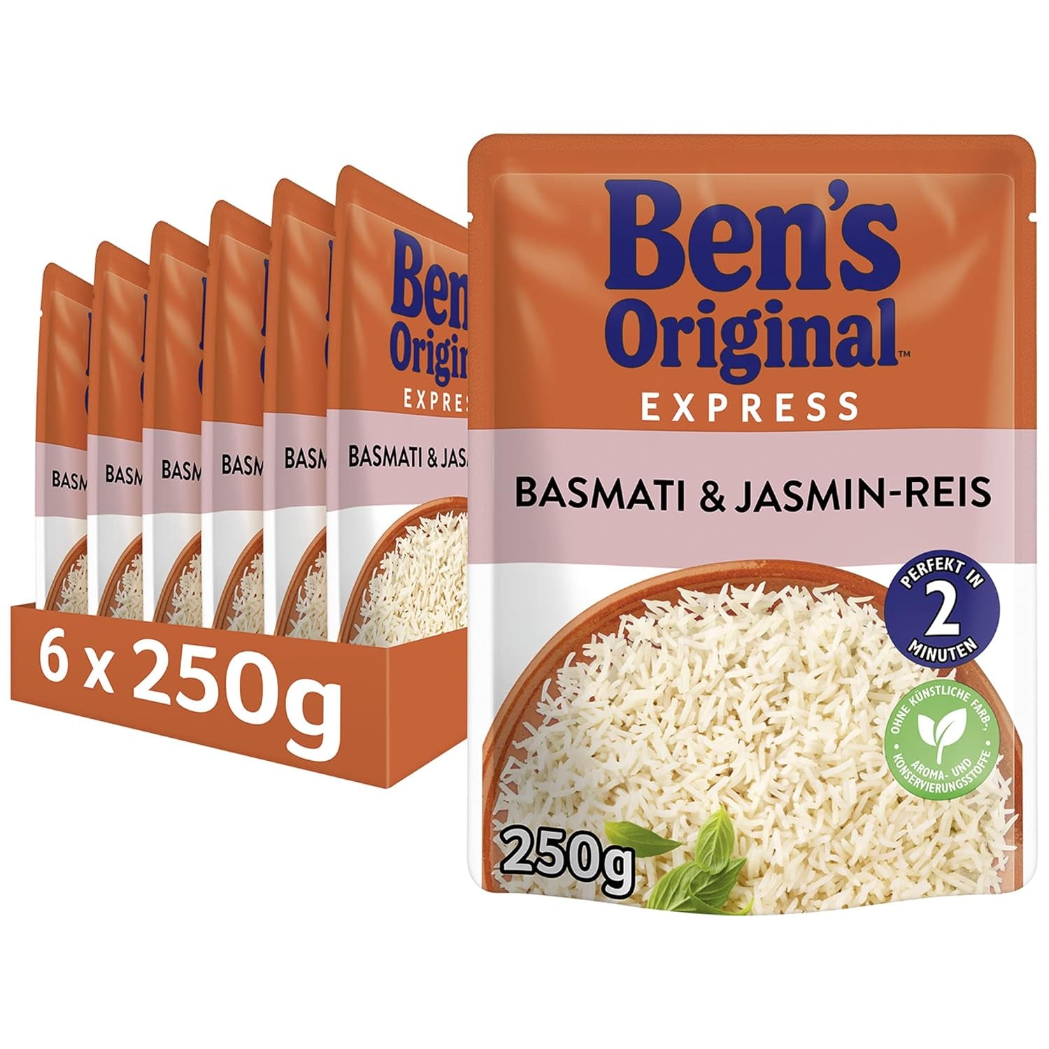 BEN'S ORIGINAL™ Express Basmatiris 6 x 220 g