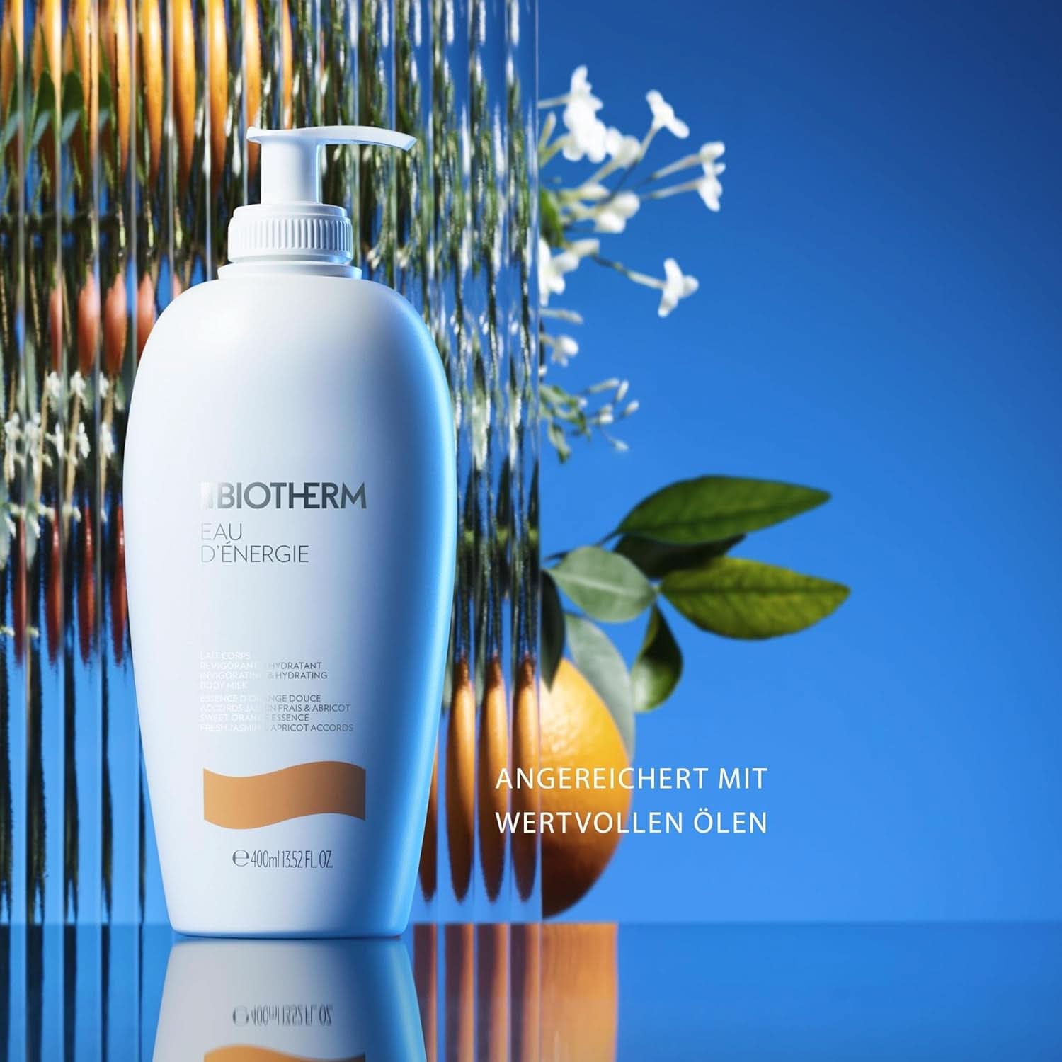 Biotherm Eau D'Énergie, Bodylotion til alle hudtyper, 400 ml Kosmetik og skønhed Naty Shop