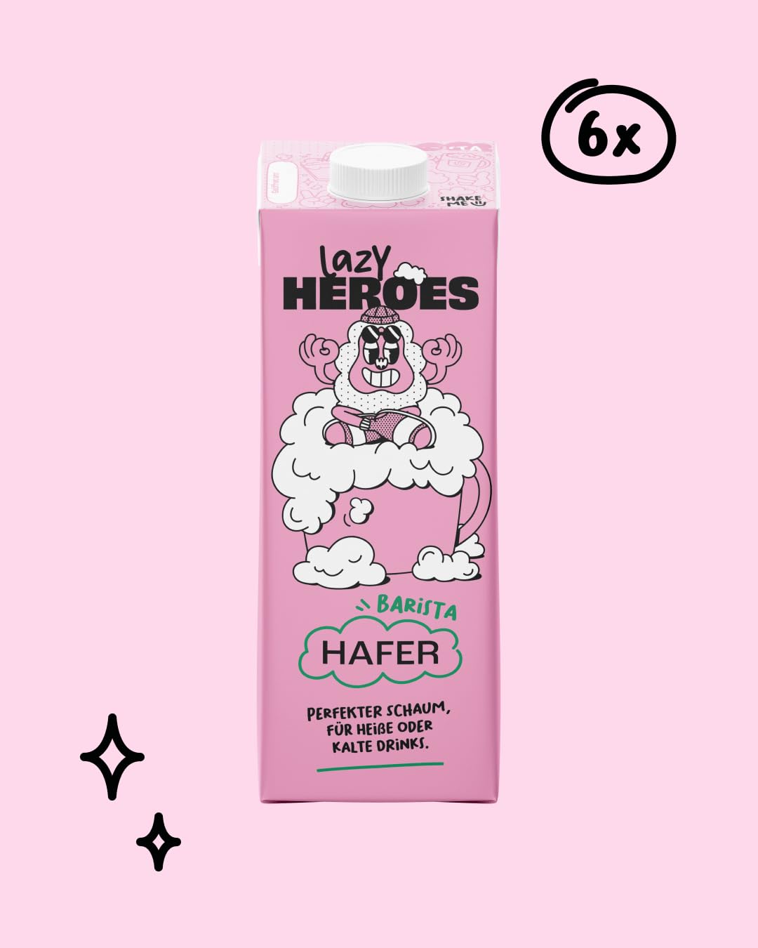 Lazy Heroes Hafer Barista Drink - Perfekt glutenfri vegansk skum