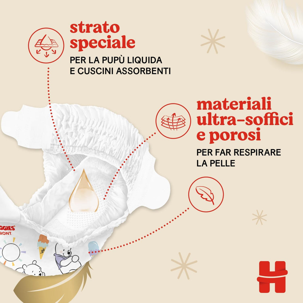 Huggies Extra Care bleer, str. 3 (6-10 kg), 2 pakker á 40 bleer