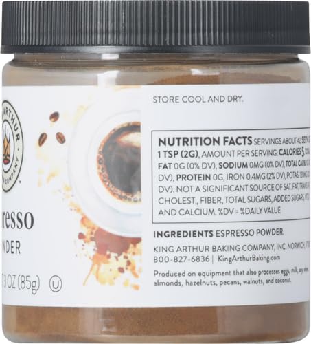 King Arthur Espresso Powder - Intens kaffesmag i kager