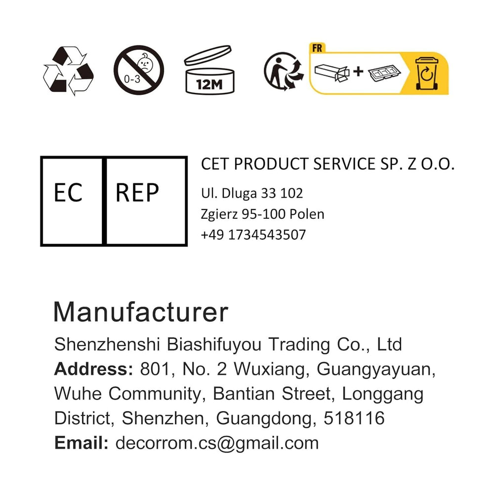 Sæt med 15 flydende madfarver, 6 ml hver farve Naty Shop