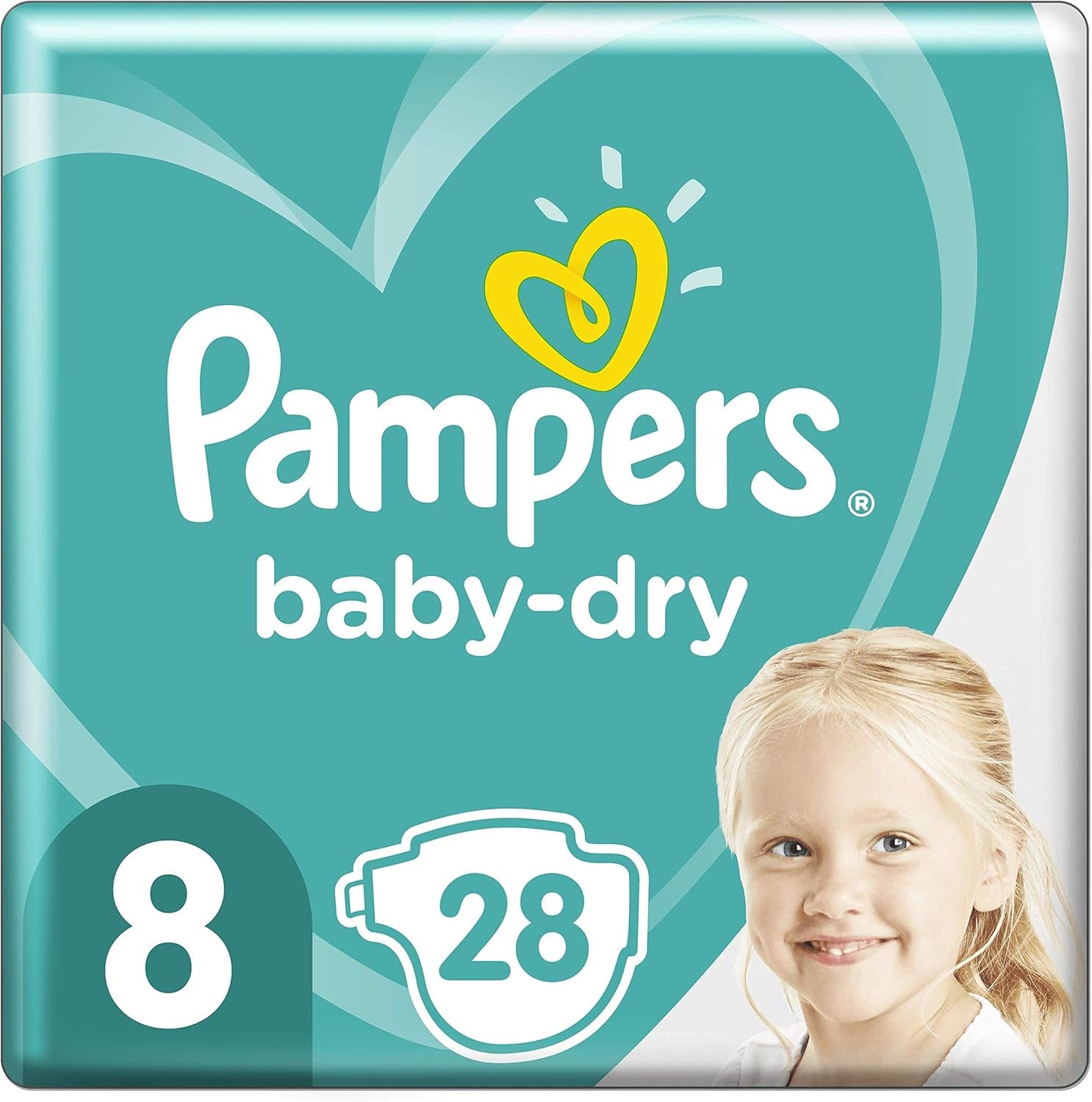 Bleer Pampers 81657566 Baby-Dry Bukser, hvide