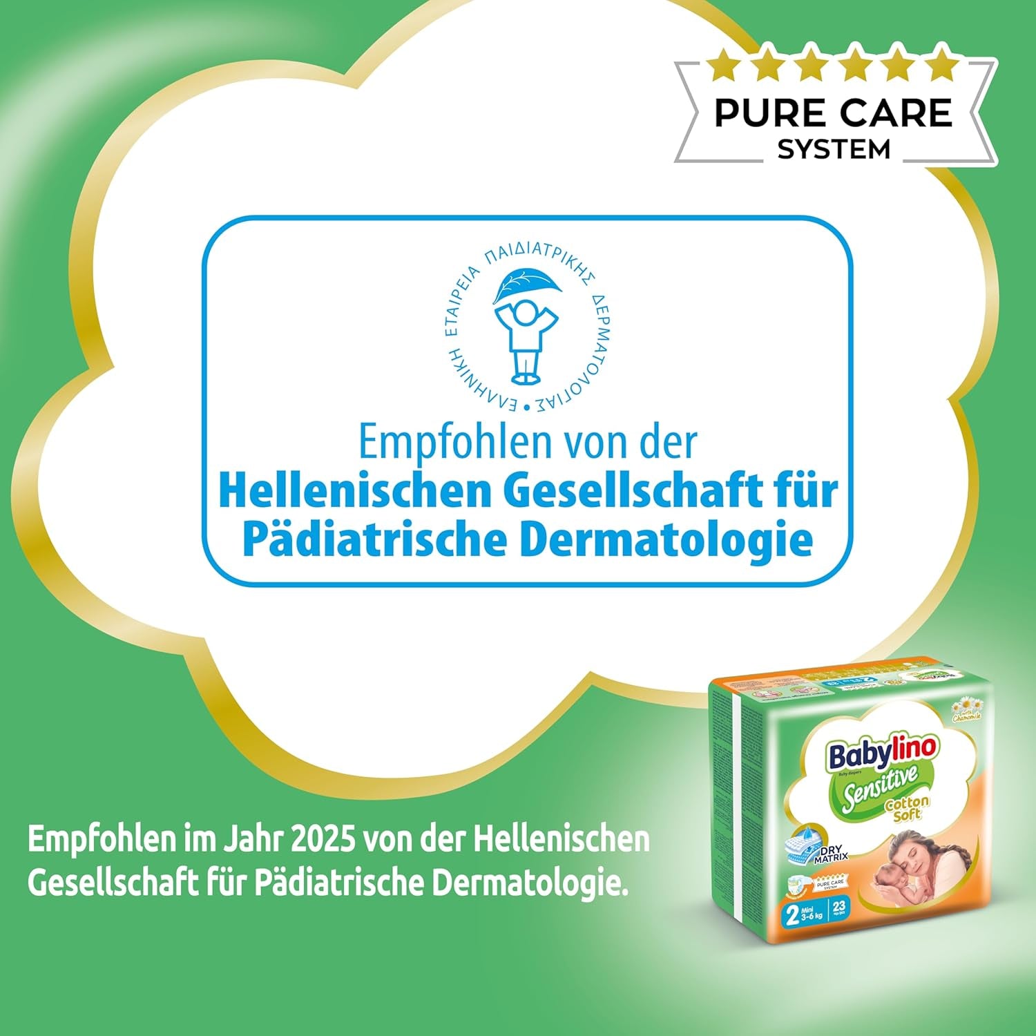 Bleer til sensitive babyer, str. 2, mini (3-6 kg), 192 bleer