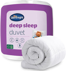 Silentnight Deep Sleep quilt, hvid, mikrofiber, hvid, enkeltseng Dyner og dyner Naty Shop Enkeltseng 10,5 Tog