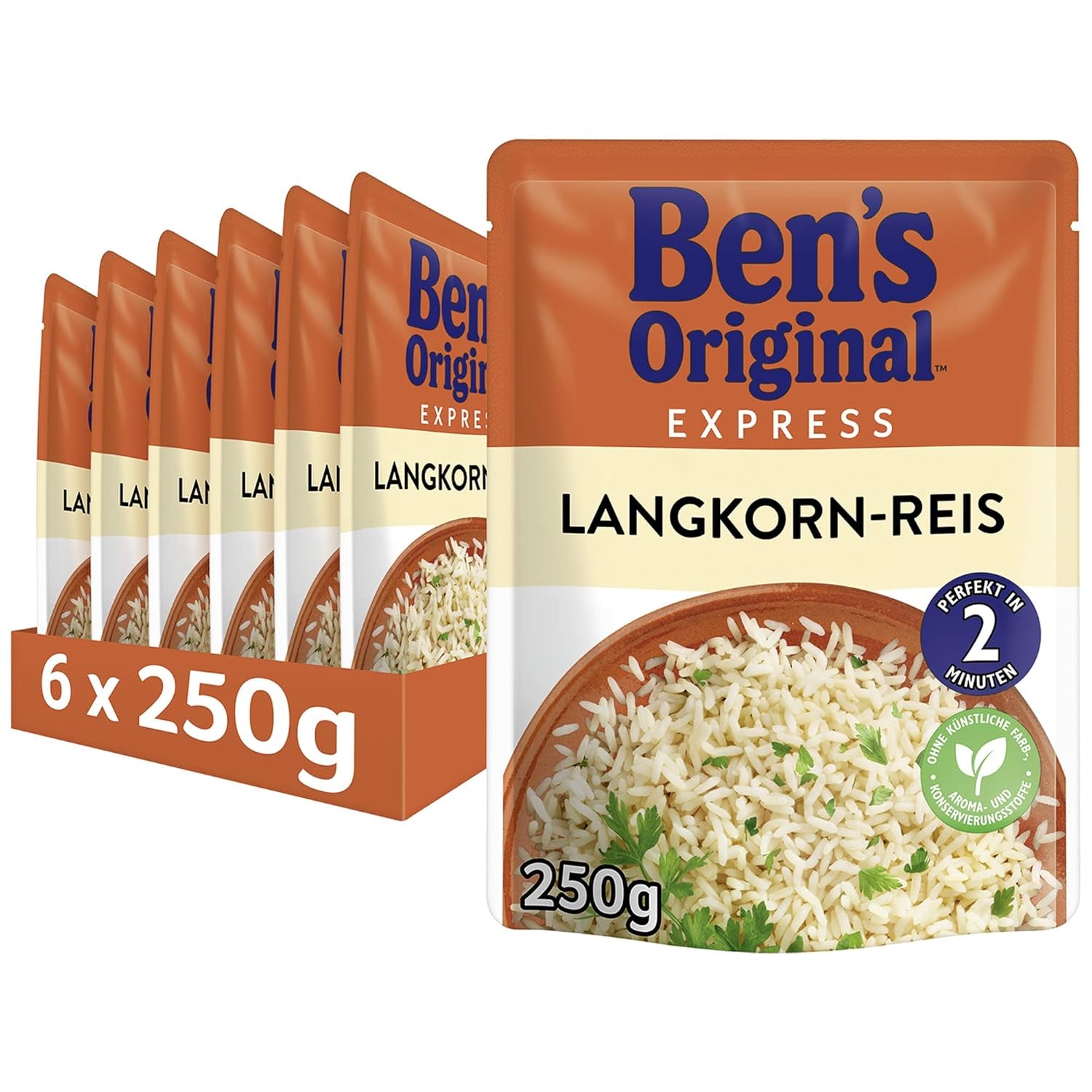 BEN'S ORIGINAL™ Express Basmatiris 6 x 220 g