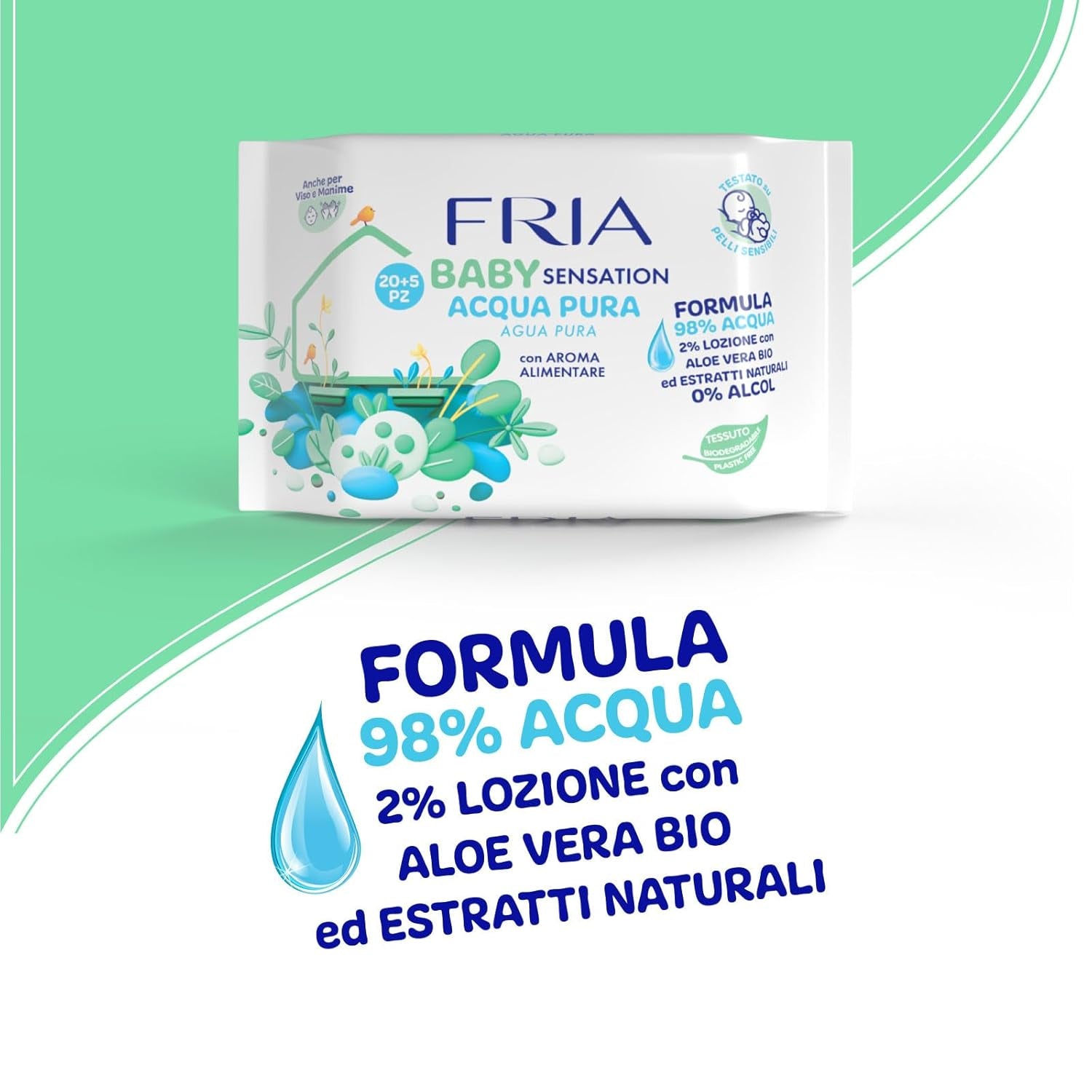 Baby Sensation tamponer, 25 stk