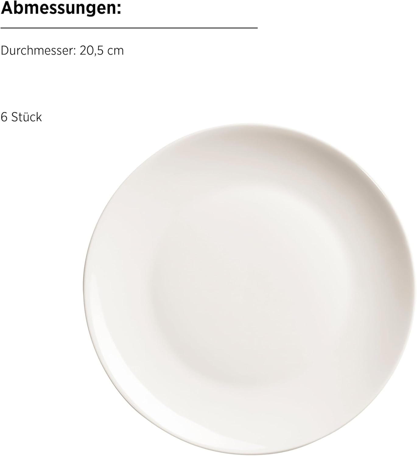 MÄSER 934105 Seria Belmira, serviciu clasic de cafea pentru 6 persoane, set de cafea cu 18 piese, atemporal, elegant, delicat, porțelan, alb