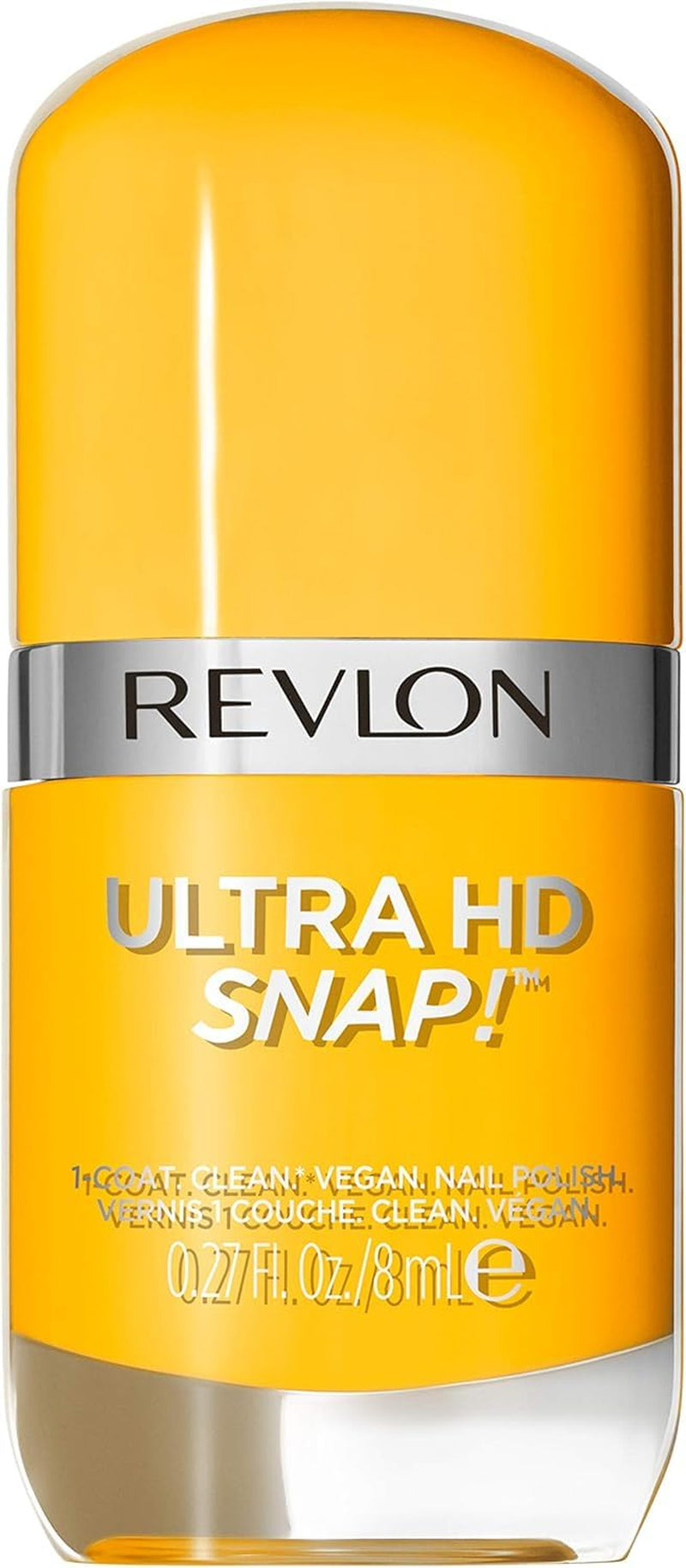 Revlon Ultra HD Snap Neglelak Langtidsholdbar Vegan Formula Quick Dry One Coat Fuld dækkende farve (8ml) Hot Stuff (007) Unisex