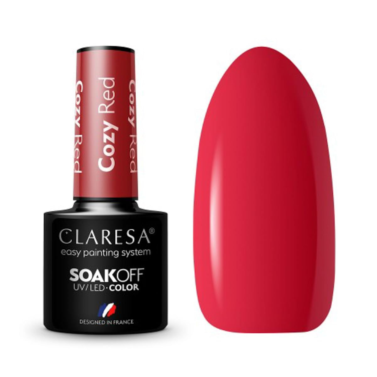 Claresa Cozy Rød semi-permanent øjenfarve 5 ml