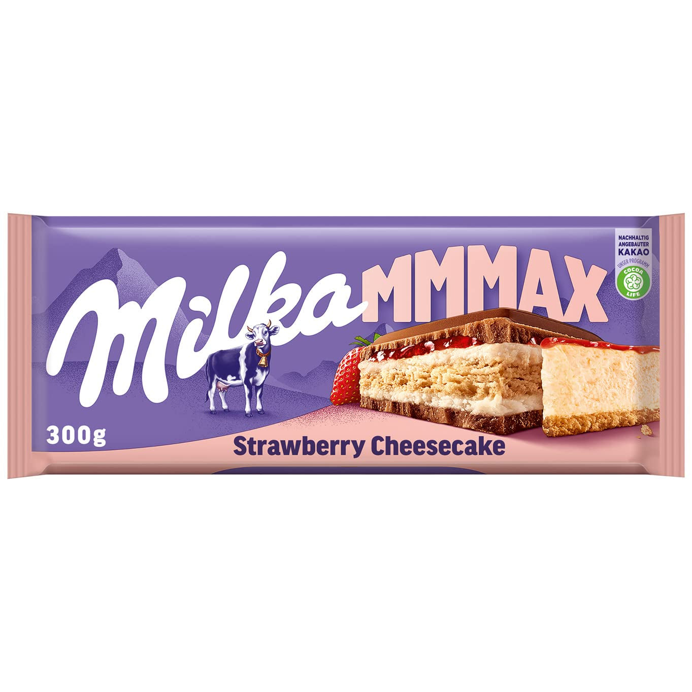 Milka Mmax Triolade – Alpine mælkechokolade med hvid og mørk chokolade – 280g