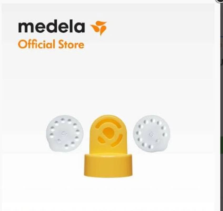 Medela 008.0293 Ventiler og sutter, flerfarvede Tilbehør Mad og Amning Bebe Naty Shop