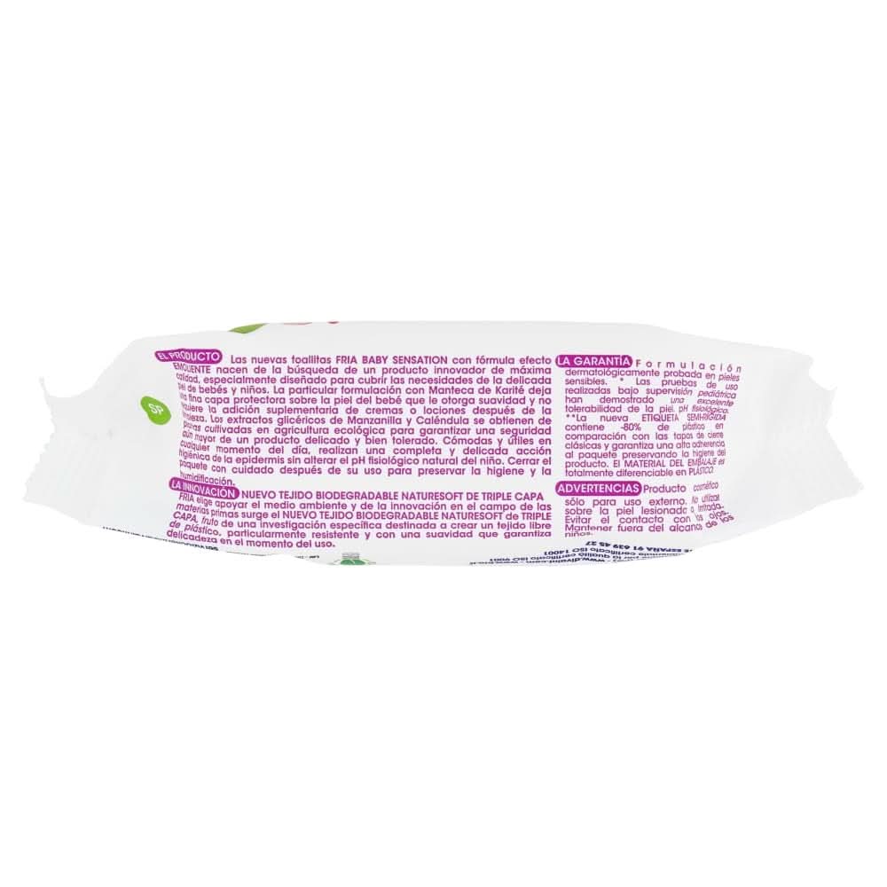 Fria Baby Sensation renseservietter Baby Wet Wipes Naty Shop