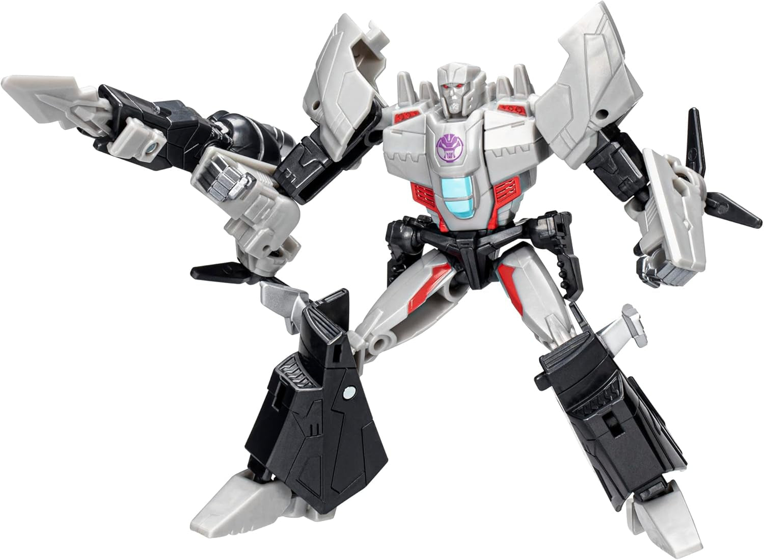 Jucărie Transformers Earthspark Deluxe Class Megatron, figurină de acțiune înaltă de 12,5 cm, jucărie robot pentru copii cu vârsta peste 6 ani Action figures Naty Shop Modern