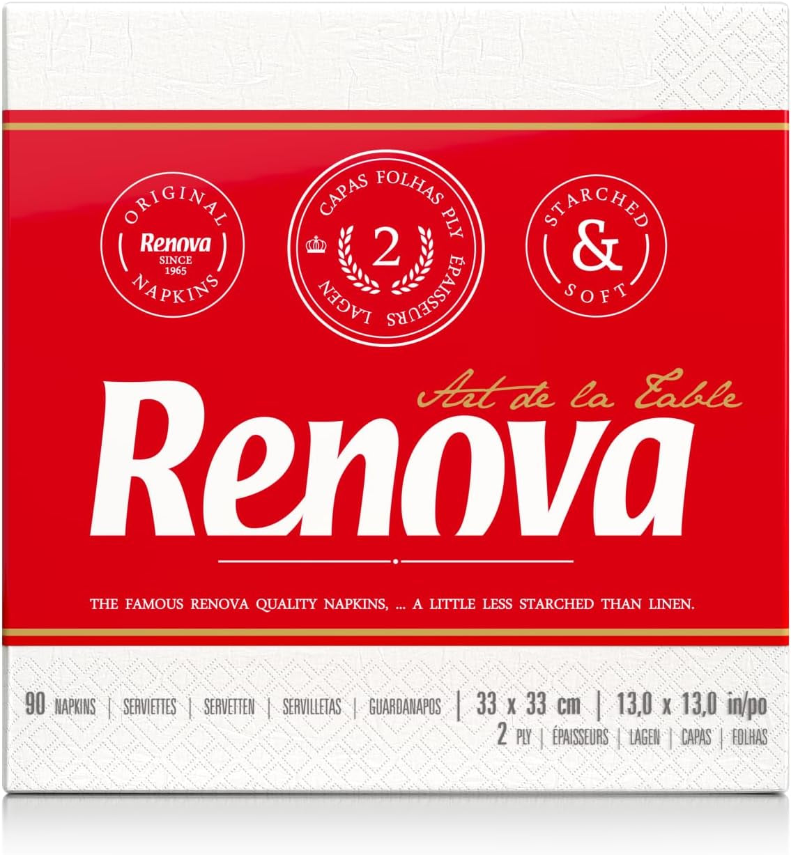 Șervețele Renova - 3 pachete a 540 de bucăți