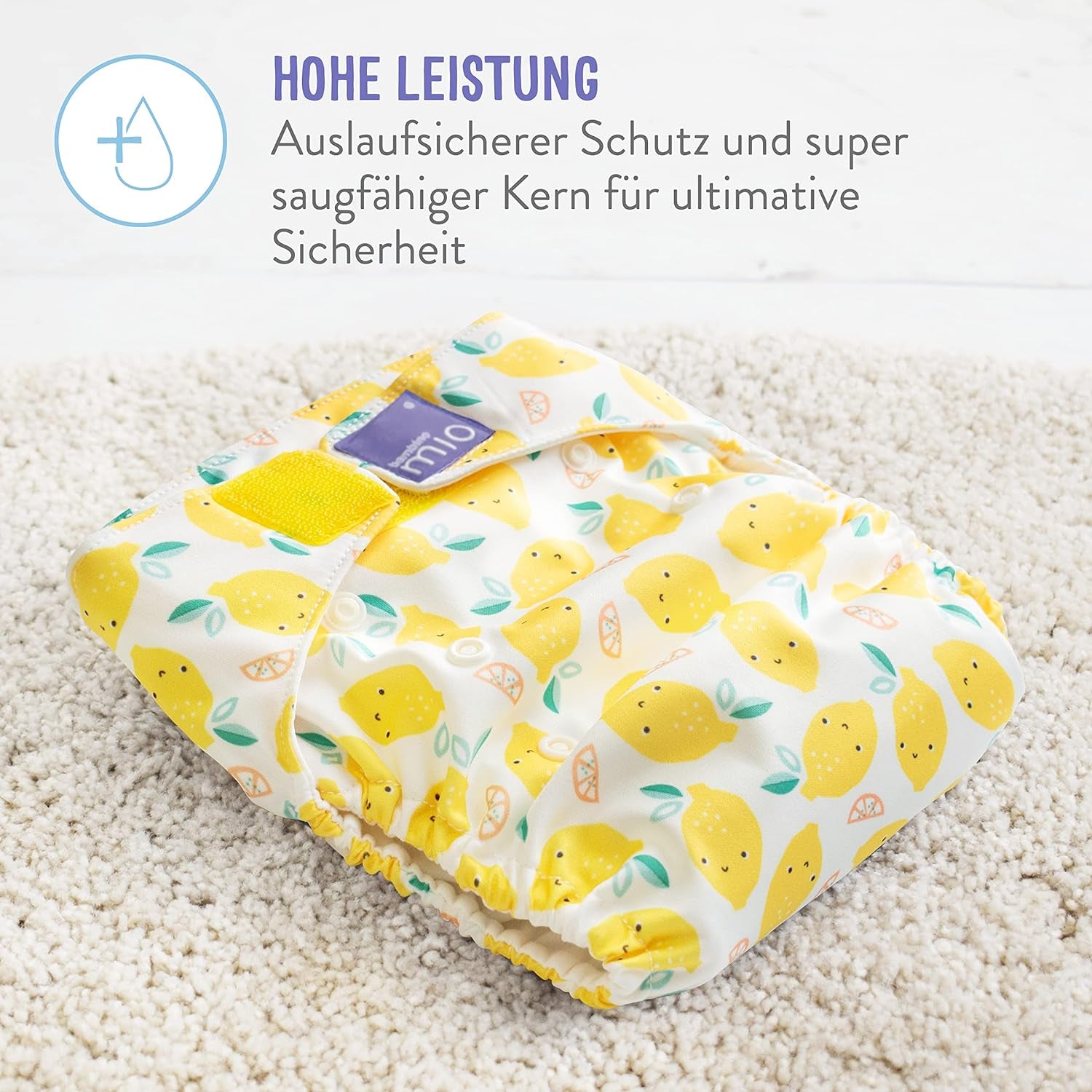 Bambino Mio, stofble Miosolo Classic All-in-One, økologisk ble uden kemikalier