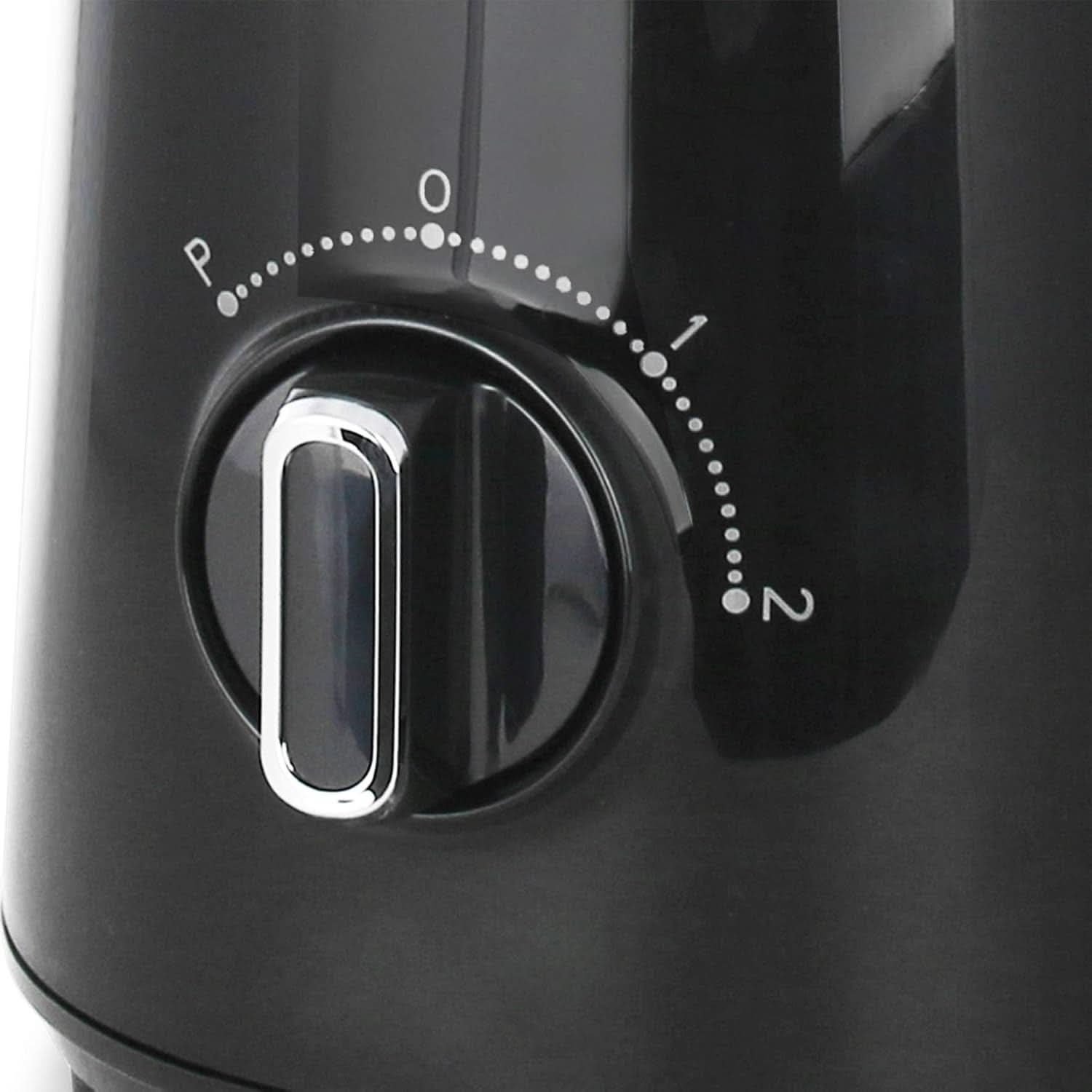 Emerio Standmixer BPA Frei Crush Ice Funktion 1.5L Beholder 2 Geschwindigkeiten + Pulse Funktion Messereinheit Aus Edelstahl Sicherheitsschalter Geschirrspülgeeignet 500 Watt BL-12816.8 Schwarz Bucatarie Naty Shop