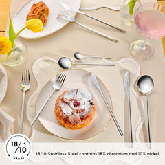 Karaca Focus Elegance, 84-delt bestiksæt, 12 personer Kitchen Naty Shop