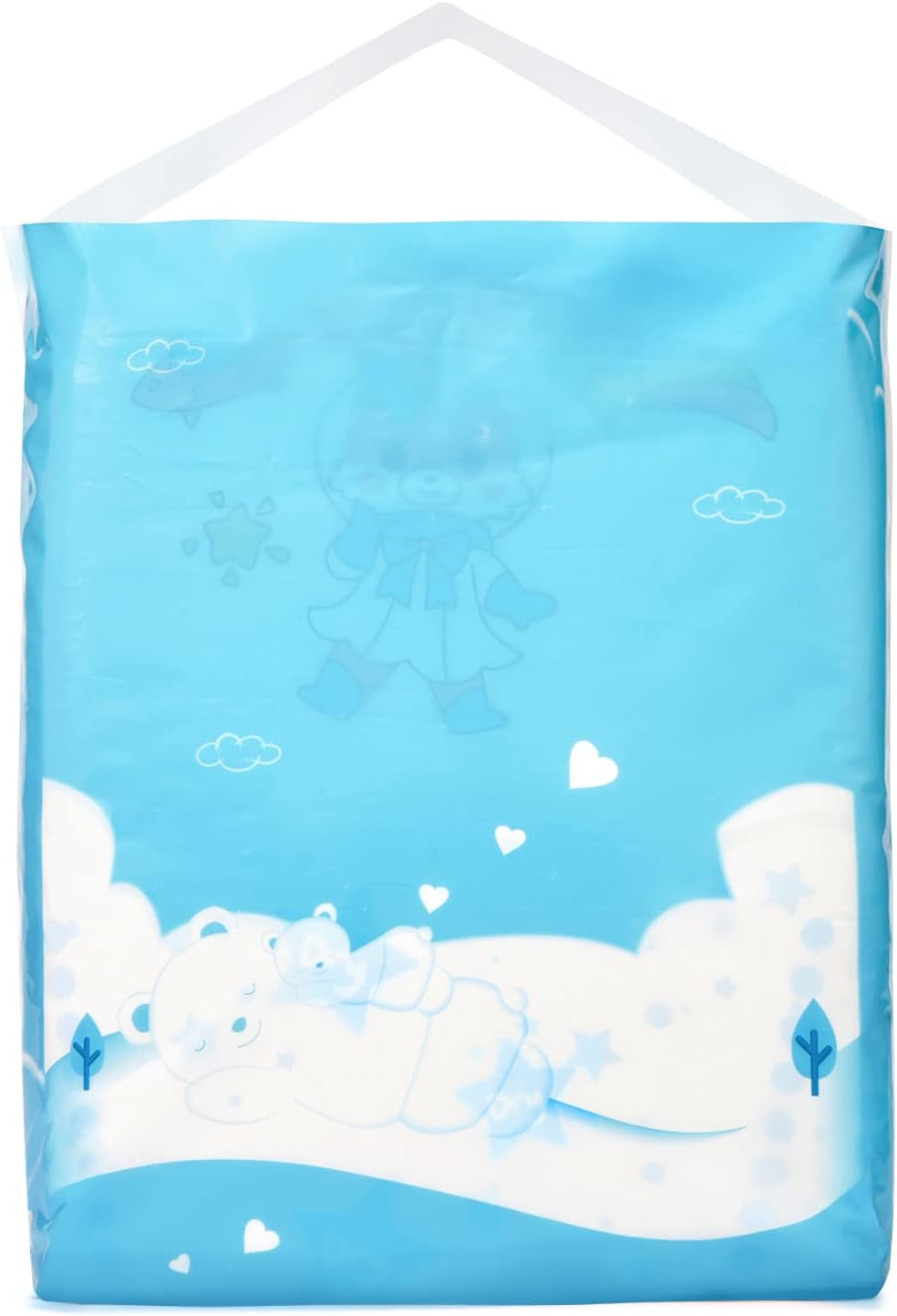 Bleer med tryk til voksne 5500-5800ml 2 pakke, 3 prints tilfældigt udvalg - Astro Babies (L)