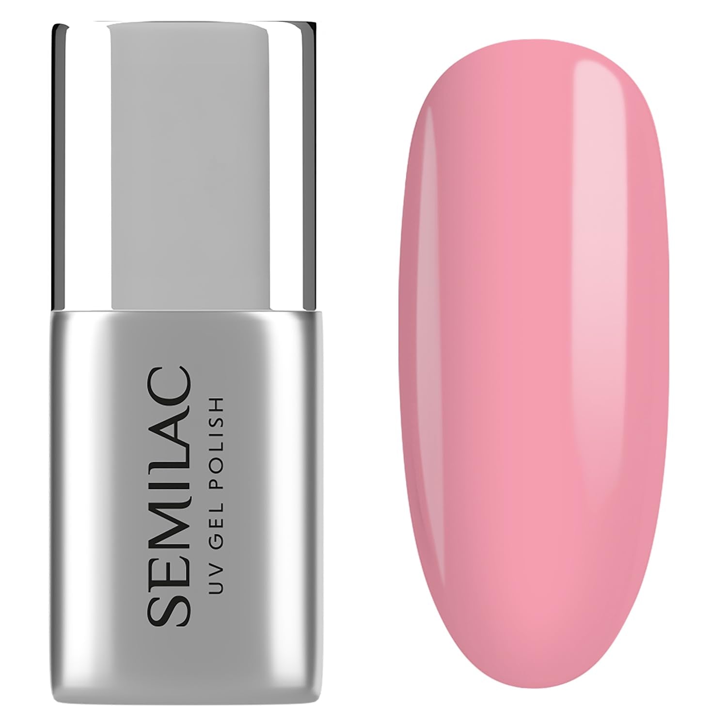 Semilac Pure & Clean UV neglelak base 7ml – Selvnivellerende hybrid base til følsomme negle