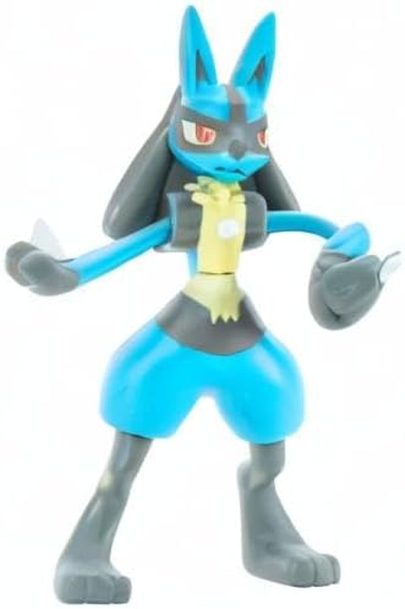 Pokemon Figura Set 8 Pack - 5-11 Cm Figura - Garchomp, Pikachu, Eevee, Lucario, Riolu, Munchlax, Glaceon & Leafeon - New 2023 - Official Toy Action figures Naty Shop
