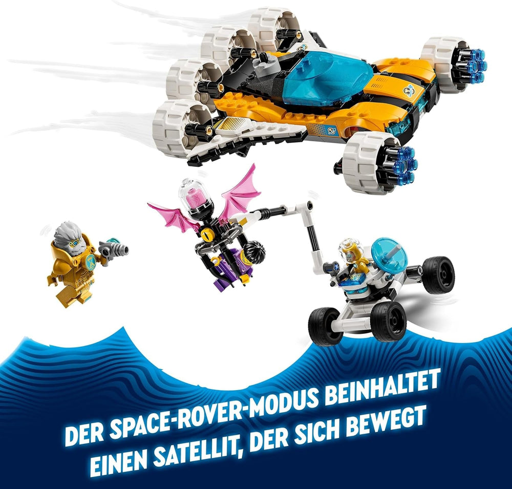 LEGO Dreamzzz 2-i-1 Mr Oz's rumbuggy legetøjsbil eller rumfærgesæt indeholder Mr Oz, Albert og Jayden minifigurer, rumgave til børn 8+ 71475 byggesæt Besuche den LEGO-Store