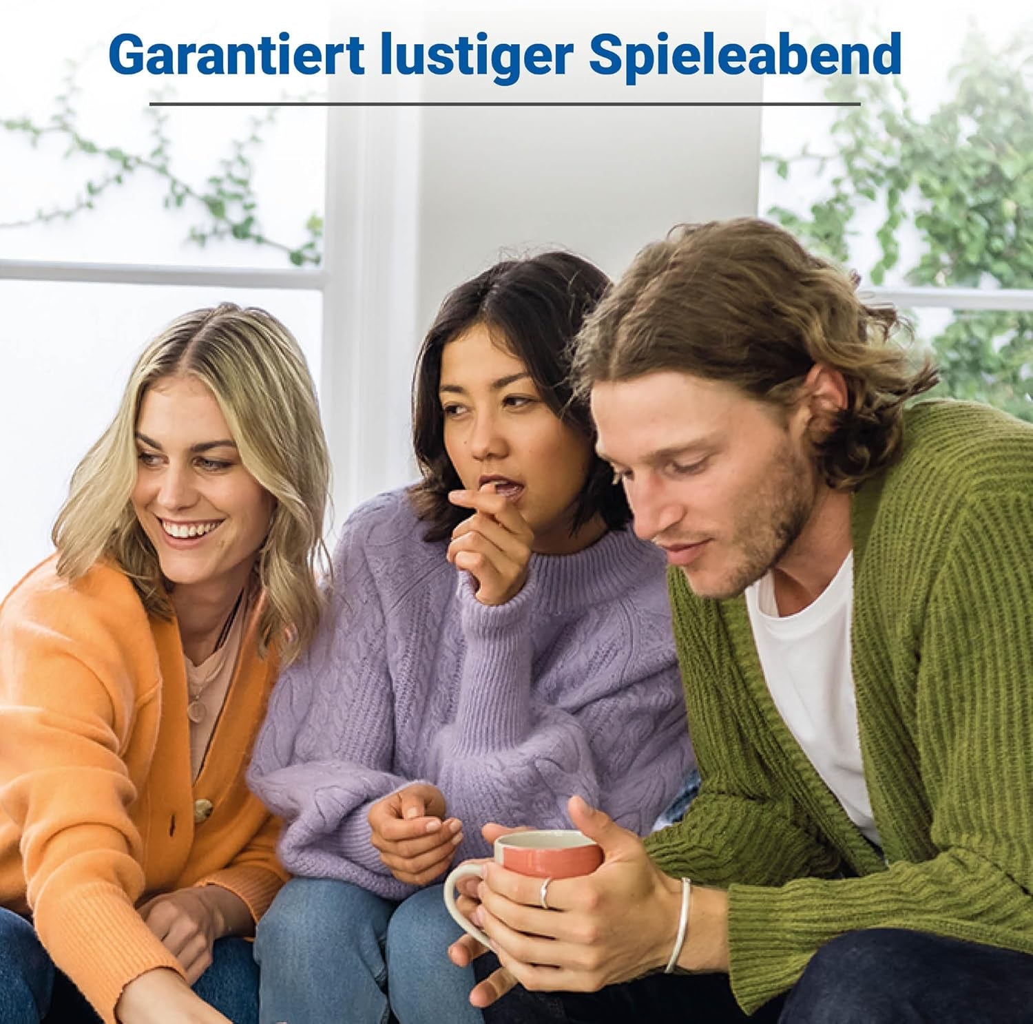 Ravensburger 27524 - Last One Laughing - Festspillet baseret på serien, LOL-spil for 3-8 spillere fra 14 år og opefter, 350+ opgaver til "Don't Laugh"-udfordringen, det sjove kortspil baseret på LOL sæson 1, 2, 3 og 4