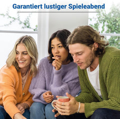 Ravensburger 27524 - Last One Laughing - Festspillet baseret på serien, LOL-spil for 3-8 spillere fra 14 år og opefter, 350+ opgaver til "Don't Laugh"-udfordringen, det sjove kortspil baseret på LOL sæson 1, 2, 3 og 4