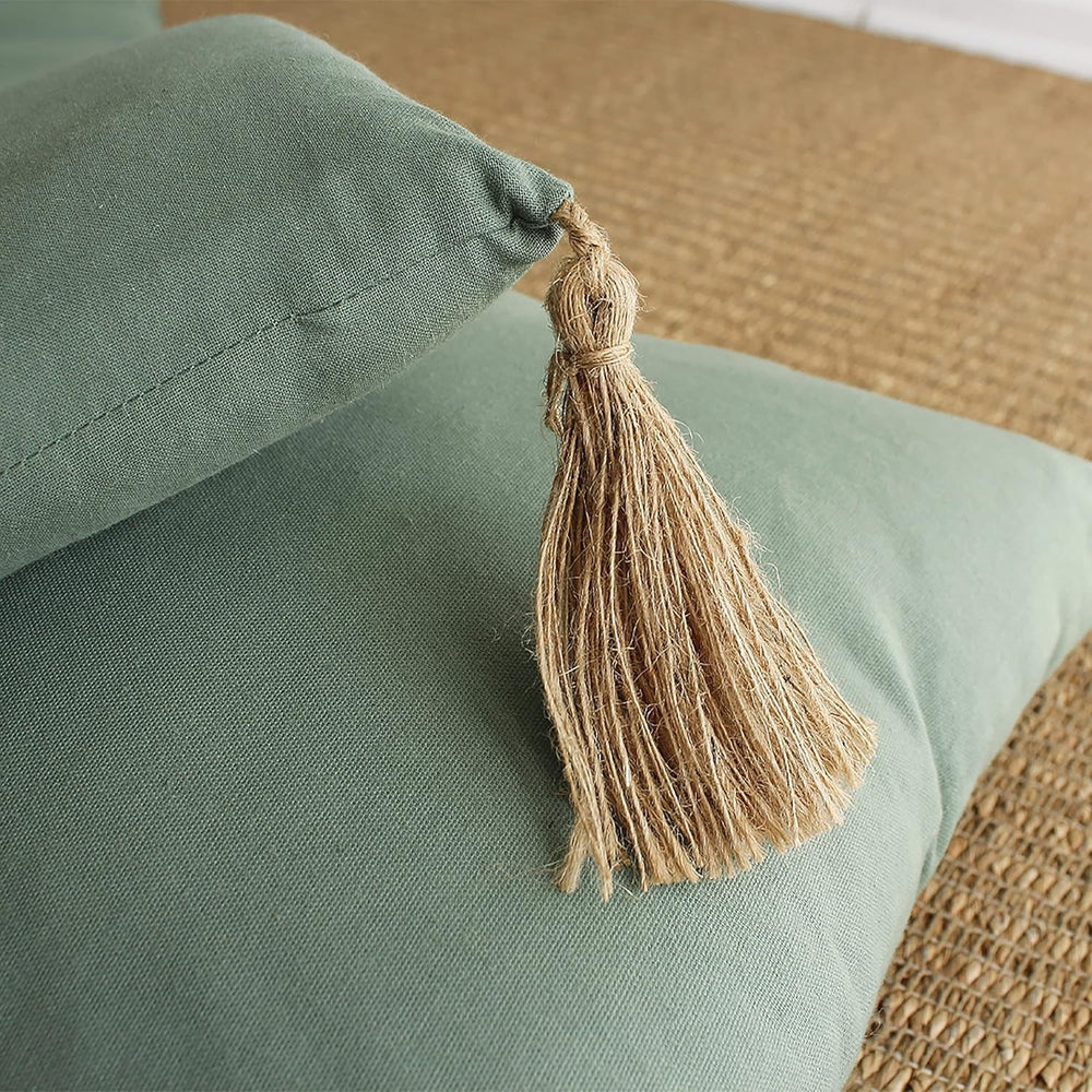 Dyne med 4 bobler, jute, 90 X 190 Cm, ler, 2007AGCHLJT090190, 90 X 190 Cm Dyner og dyner Naty Shop