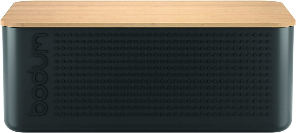 Coș pentru pâine Bodum Bistro, plastic, negru, L Cutii depozitare alimente Naty Shop Negru