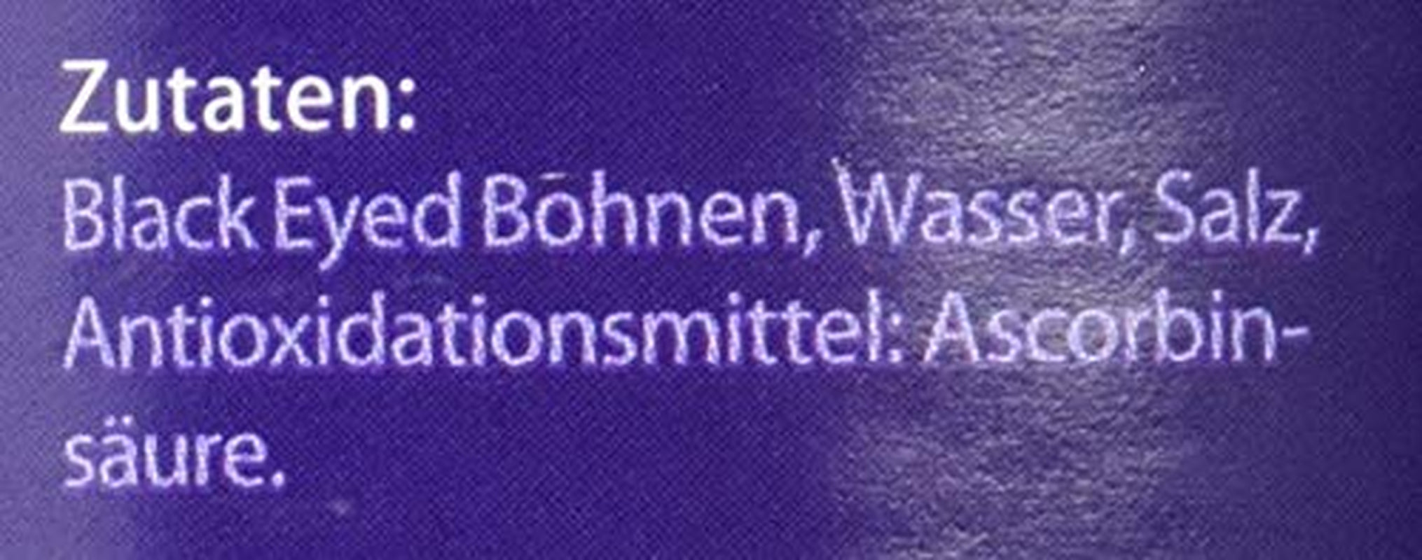 Black Eyed Beans 12-pak (12 x 425 ml)