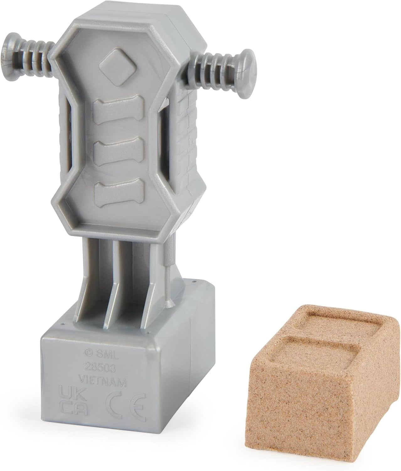 Rubble & Crew - Set de figurine de acțiune cu figurină Rubble & Mix, 2 jucării de construcție și 85G nisip cinetic de construcție, jucărie potrivită pentru copii de la 3 ani în sus Action figures Naty Shop