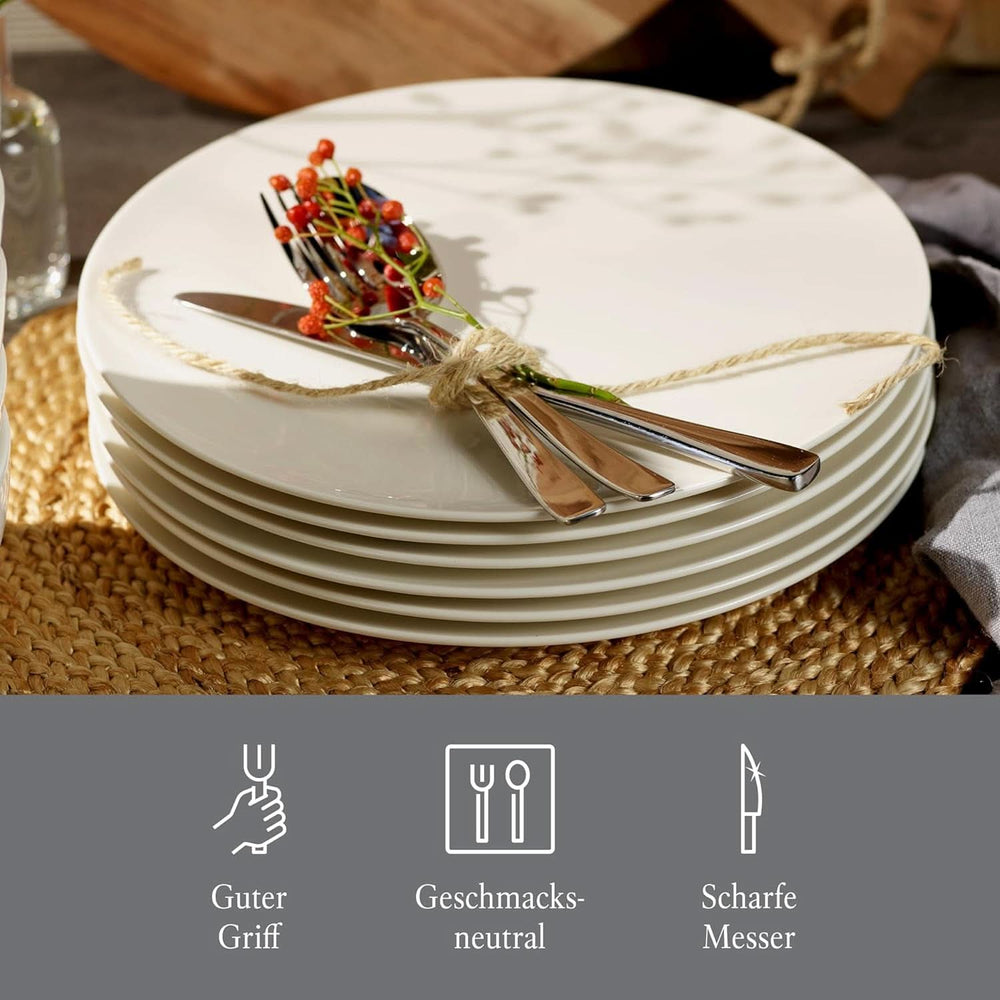 Vivo by Villeroy & Boch - Voice Basic bestiksæt 30 dele til 6 personer Naty Shop