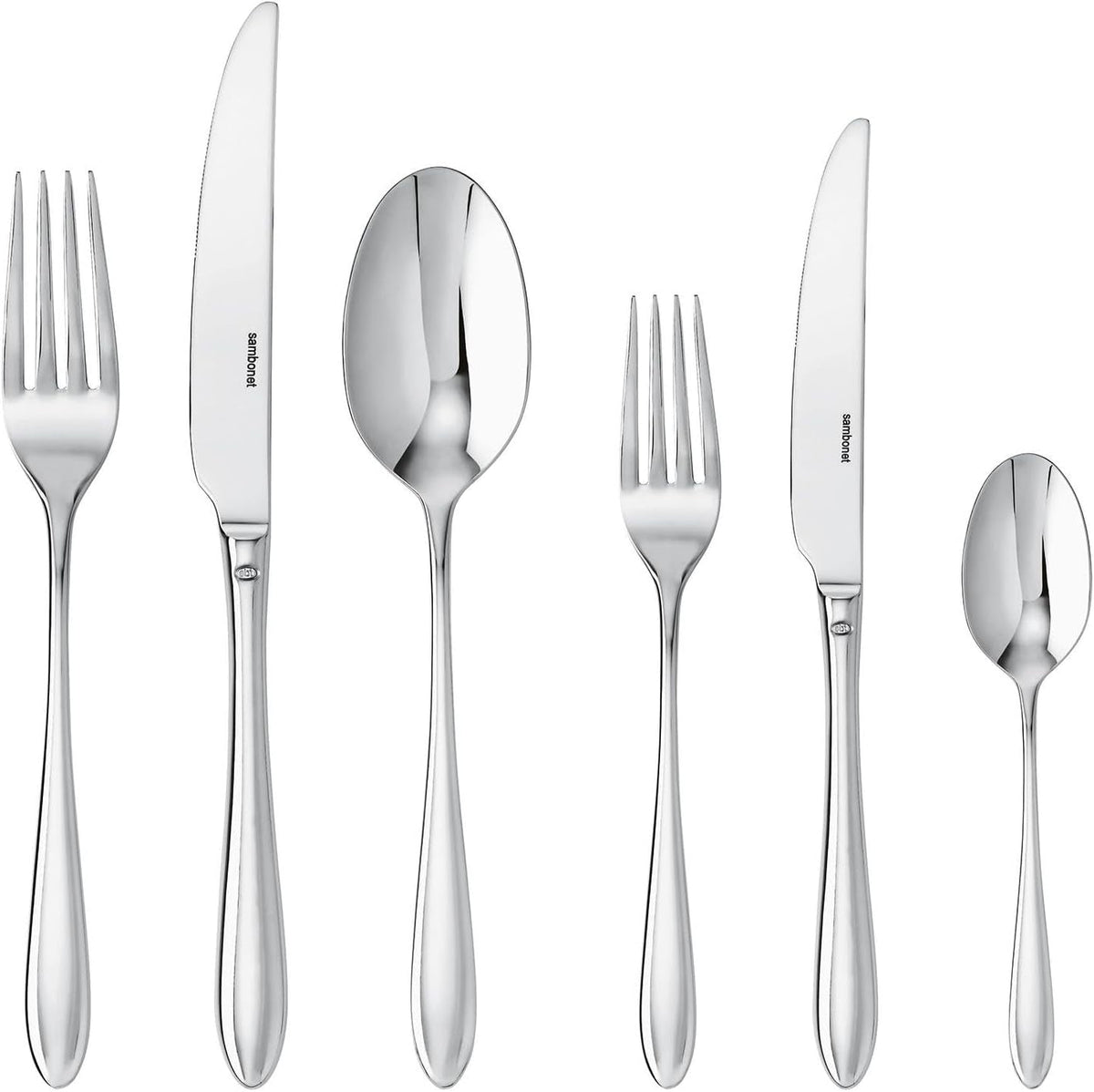 Sambonet 52515-83 Dream monoblok servicesæt, 36 dele Kitchen Naty Shop