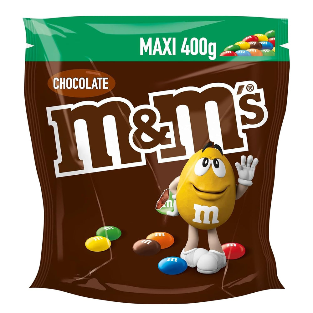 M&M'S sprøde, chokoladechips med en sprød kerne Naty Shop Chocolate 400G