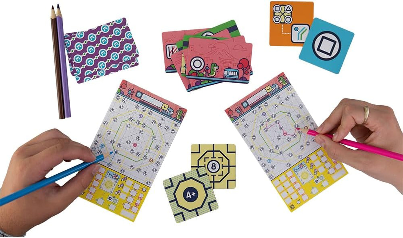 HCM Kinzel - Næste station Tokyo | Fortsættelse af det nominerede spil | Flip & Write - Nye metrolinjer til Tokyo-turisme | Færdighed og strategi | tysk | 55214