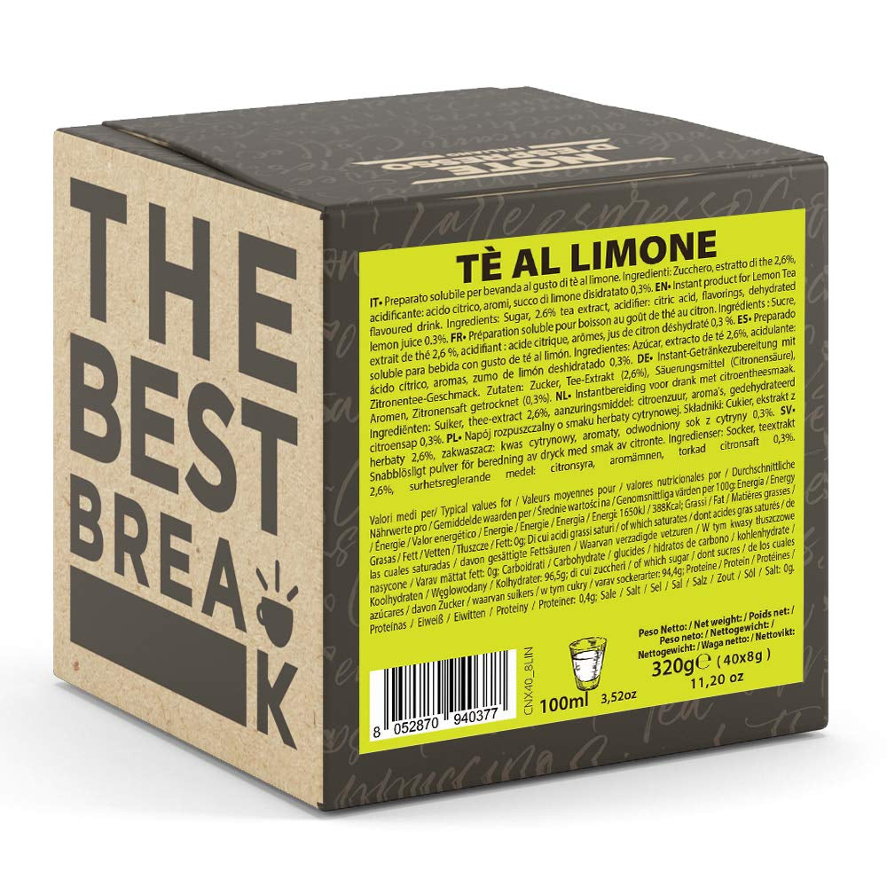 - Zitronentee - Kapselmaschinen - ausschließlich kompatibel mit NESPRESSO - 40 caps