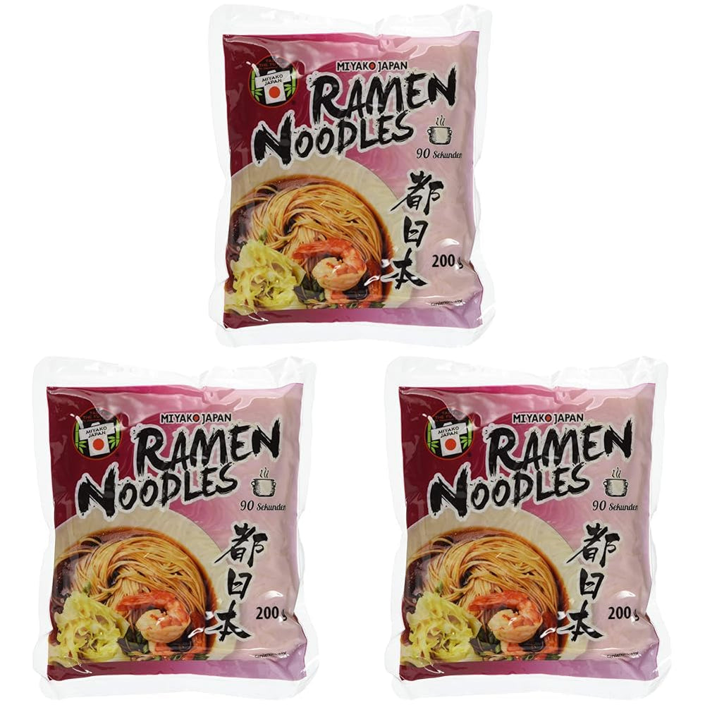 MIYAKO Ramen nudler i japansk stil, 200 g