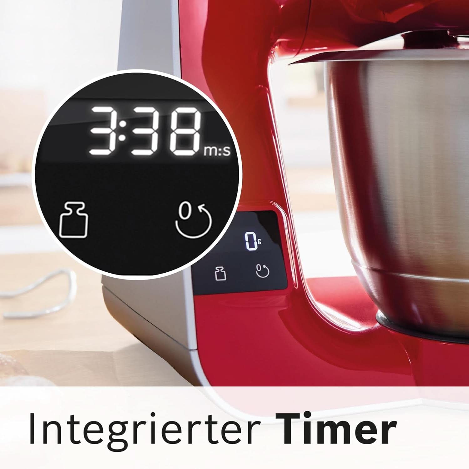 Foodprocessor Bosch Series 4 MUM5X720, integreret vægt, skål i rustfrit stål 3,9L, mixer 1,25L, 1000W Tilbehør Mad og amning Bebe Naty Shop