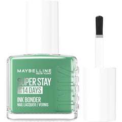 Maybelline New York Super Stay Ink Bonder 959 Sea Glass - Langtidsholdbar neglelak til stærke negle og intens farve, 12,3 ml