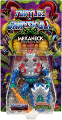 Masters of the Universe Origins Turtles of Grayskull Mekaneck Reptil Wars Movable Action Figur, Teenage Mutant Ninja og MOTU Crossover Hero Toy, JBN00, [Multicolor] Actionfigurer Naty Shop