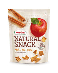 Kotanyi tørrede æblestykker med kanel, 100 % naturlig, 9 x 40 gram Dehydrerede produkter Naty Shop