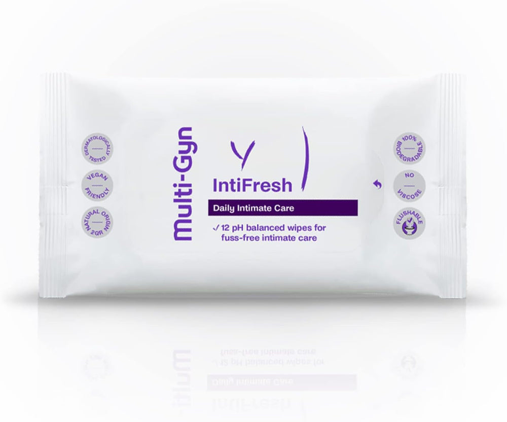 Multi-Gyn Intifresh, șervețele intime pentru uz extern, 12 șervețele umede