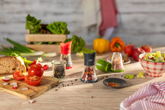 KUHN RIKON krydderikværn Mini (grøn), plastik, 12 X 12 X 8 cm Kværne og skæremaskiner Naty Shop