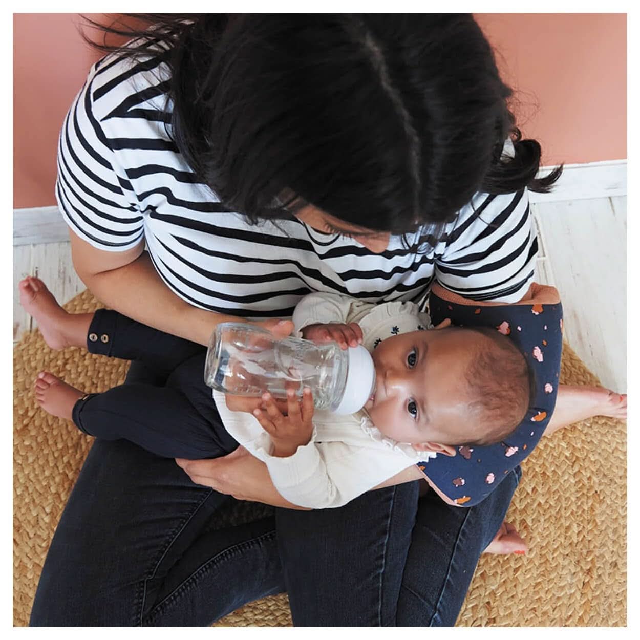 Armpuder til amning, støtter barnets hoved, 24 X 15 X 19 cm Tilbehør Mad og Amning Bebe Naty Shop